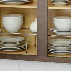 Style Selections Pantry Organizers 20.28-in W x 5.71-in H 1-Tier Freestanding Metal Plate Rack -Rubbermaid Fashion Sell 43514698 scaled