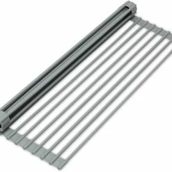 Style Selections Countertop Organizers 13-in W x 20.5-in L x 0.25-in H Stainless Steel Dish Rack