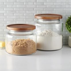 Anchor Hocking Pantry Organizers 2-quart Glass Kitchen Canister -Rubbermaid Fashion Sell 44484149