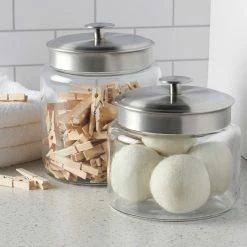 Anchor Hocking Pantry Organizers 2-quart Glass Kitchen Canister -Rubbermaid Fashion Sell 44485192