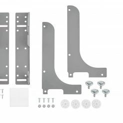 Rev-A-Shelf Cabinet Organizers 4-in W x 6-in H Door/Wall Mount Metal Cabinet Door Mounting Kit -Rubbermaid Fashion Sell 44888983