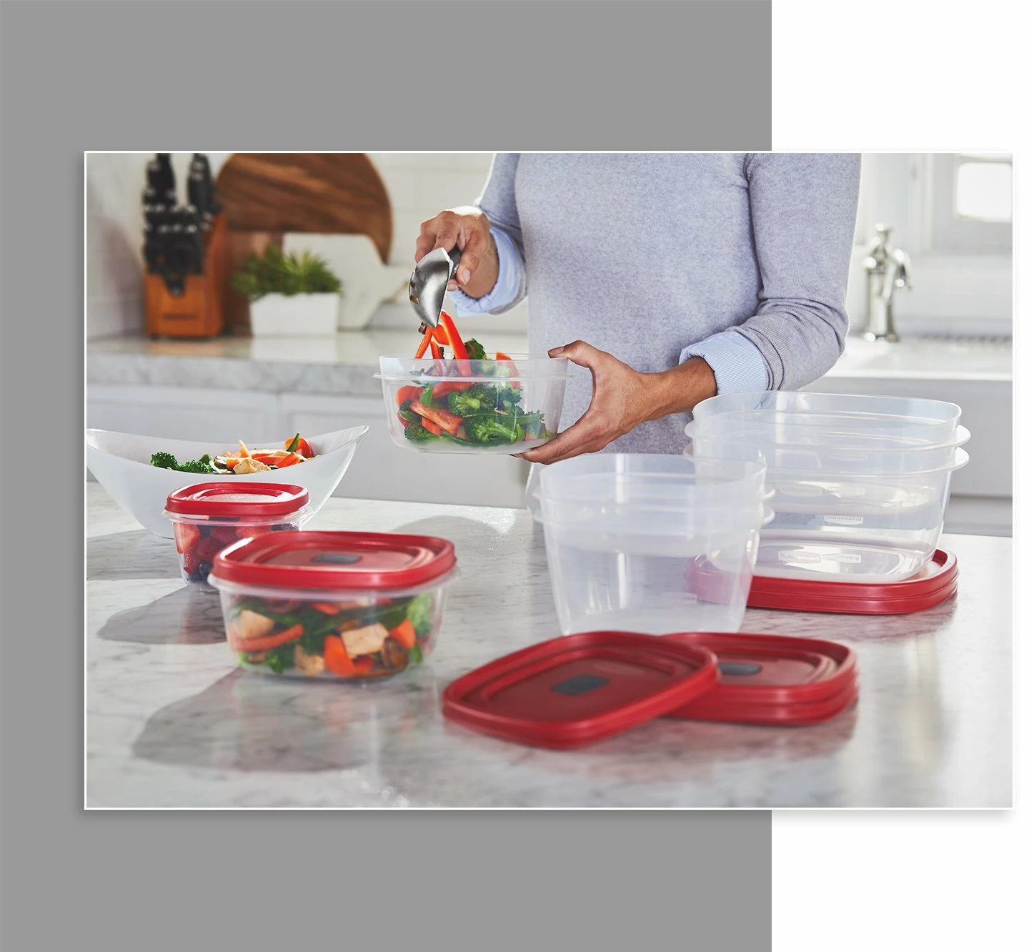 Rubbermaid Fashion Sell -Rubbermaid Fashion Sell rubbermaid od1 hp 50 50 solid food storage desktop